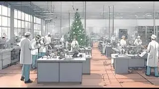 Happy Holidays from Innovative Research: Check Out Our AI-Generated Lab Scene