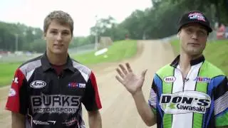 2014 Peoria TT Track Walk with Henry Wiles and Briar Bauman