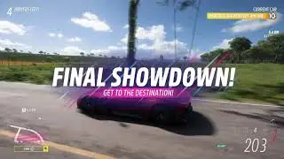 An unexpected finish line - Forza Horizon 5 Eliminator