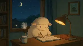 study w/ sheep 🐑 [lo-fi hiphop] | 1 hour loop
