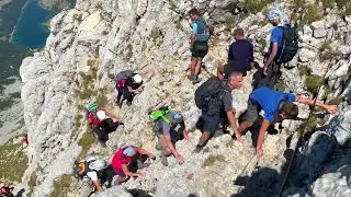 ⛰🇲🇪 Muntenegru: Pe vârful Bobotov Kuk, 4k HDR - aug.2021