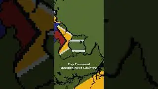 Medium Scale Suriname #suriname #guiana #maps #flags #minecraft