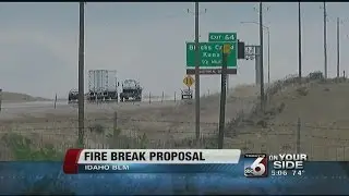 Fire break proposed for I-84 corridor