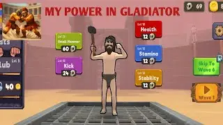My Power in Gladiator Simulator Gameplay | Epic Battles, Arena Fights & Warrior Training!