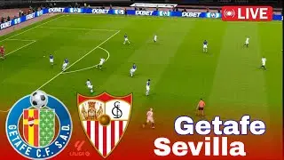 Getafe vs Sevilla LIVE | La Liga 25/2026⚽ Simulation VideoGame