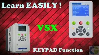 || VSX || Series Keypad Features | LCD Function | CG Emotron | VS Series AC Drives | VFD's ||