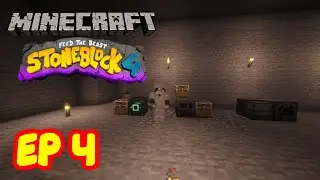 CONOCEMOS A 3 NUEVOS ECHOES Y HACEMOS UNA PEQUEÑA SALA DE MAQUINAS - Stoneblock 4 Serie de mods Ep 4