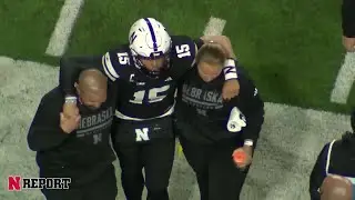 Nebraska quarterback Dylan Raiola injury