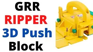 GRR-RIPPER Advanced 3D Pushblock Review | Best Cheap 3D Pushblock Table Saw 2022