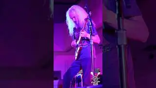 Guthrie Govan shredding on stage at @JohnPetrucciofficial&rsquo;s Guitar Universe 4.0! 🤯