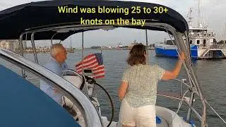 Docking in a cross wind - a different plan