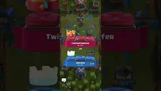 Играя Clash royale 