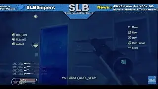 DMG vs Quake COD4 Competitive Sniping Clan Match