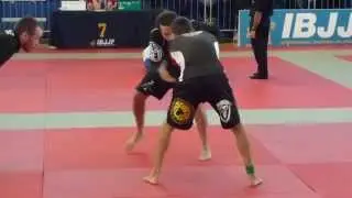 Luiz Tosta vs Sergio Calderon  - IBJJF London Open No-Gi 2014 - Black Adult - Feather