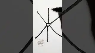 #draw a #spiderweb with a #heart easily !! #art #trending