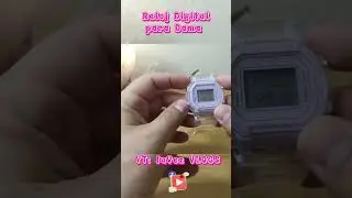 Reloj Digital Econ&oacute;mico para Dama  #unboxing #juvezvlogs #compras