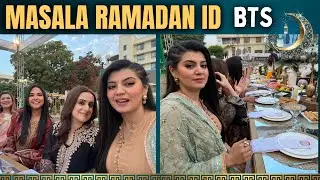 Masala Ramadan Id Recording BTS at Beach Luxury Hotel Karachi