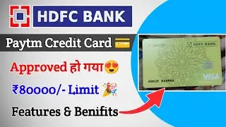 HDFC Paytm Business Credit Card 💳🎉