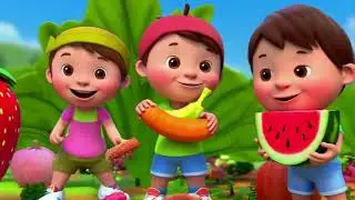 Kids Nursery Rhymes | Fruits and Veggies Good for you | Children Songs | Little Rhymes Corner