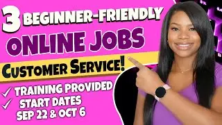✅ Beginner-Friendly! 3 Work-From-Home Jobs (Training Provided)