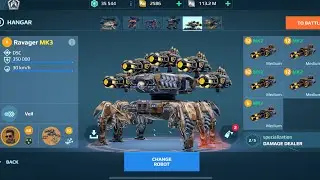 New MK3 Ravager Ultimate ION LIVE SERVER | War Robots Gameplay
