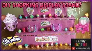 How to Make a Shopkins Display Stand - Cardboard DIY Tutorial - Crafty Do it Yourself