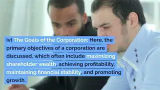 "Finance in Organizational Structure & Goals of the Corporation Explained"