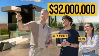 Touring 2 INSANE LA Mansions with Alex Warren & Kouvr
