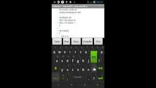 Programming in C on Android