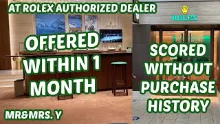 Buying a Rolex at the AD without a purchase history | How to start your Rolex Journey? ⌚️
