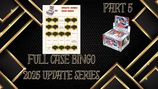 1/1 AND GOLD MIRROR AUTO!!!! Full Case Bingo 2025 Topps Update Series Part 5