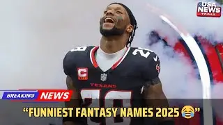 Best Fantasy Football Team Names 2025 | Funny, Creative & NFL-Inspired Ideas । USA NEWS TODAY