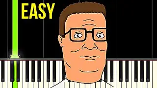 King Of The Hill Intro - Easy Piano Tutorial For Beginners - Learn to play Piano and keyboard