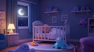Dormir Rápido e Tranquilo  Música Infantil Calmante (10 Min) #cançaodeninar, #musicainstrumental,