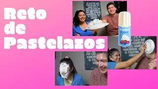 Reto de Pastelazos Con Mi Novio! II Aby RJ