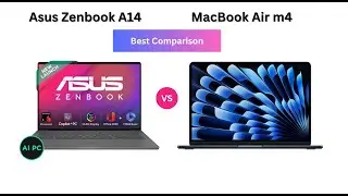 Asus Zenbook A14 vs MacBook Air M4 (2025) &ndash; Ultimate Laptop Comparison!