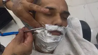 AMEZING SHAVE IN SALON #dailymax #insomnia #relaxing #shave #shaverboy #video #videos #reels #salon