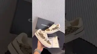 New And Coach Clip Court Low🐉#coach #luxury #sneakers #shoes #viral #shorts #ytshorts #sneakerhead