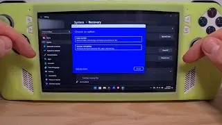 How To Do A Factory Reset On ROG Ally