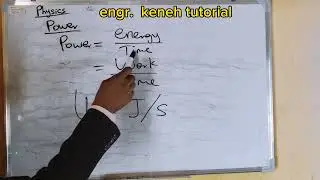 POWER 1: FOR PROPER SENIOR WAEC PHYSICS EXAMINATION PREPARATION