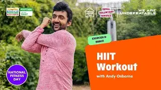 30 min HIIT Workout at Home with Andy Osborne | National Fitness Day 2025