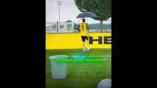 Serhou Guirassy takes on David Beckham&rsquo;s trick shot 🔥🤯