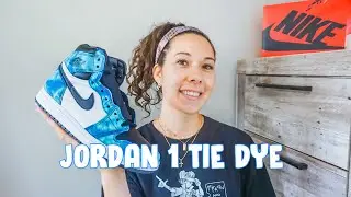 AIR JORDAN 1 TIE DYE REVIEW & CLOSE UP!
