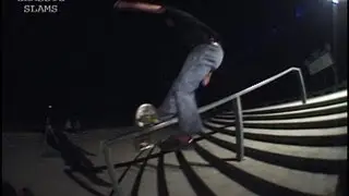 Skateboarder Marcus Bandy Vs. Frost Handrail Skateboard Classic Slams #39