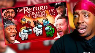 SIDEMEN AMONG US IS BACK (AMERICAN REACTS)
