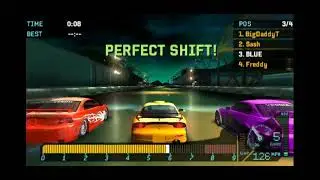 NFS Underground Rivals - Drag Race Event 8 Bronze Difficulty 1st Try(PPSSP HD)