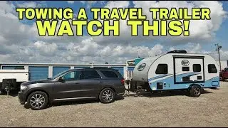 TOWING WITHOUT SWAY! Durango and an R-Pod! Andersen No Sway Weight Distribution Hitch!