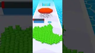 ouch there is a fight between green and red stickman army #games #viral