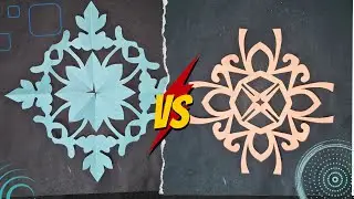 beautiful paper cutting design | simple paper cutting craft || home decor craft idea