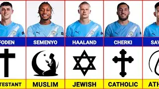 Manchester City Players Religion 2025/26 ☪️ ✝️ ✡️ | Full Squad Details